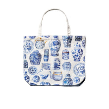 Load image into Gallery viewer, Tote Bag "Chinese Porcelain" TB06