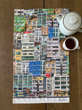 Load image into Gallery viewer, Tea Towel "Hong Kong Buildings" TT10
