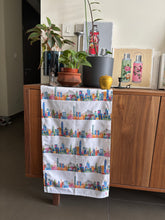 Load image into Gallery viewer, Tea Towel "HK Colorful Skyline" TT46