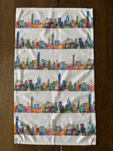 Load image into Gallery viewer, Tea Towel "HK Colorful Skyline" TT46