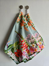Load image into Gallery viewer, Tea Towel "Tropical flowers" TT35