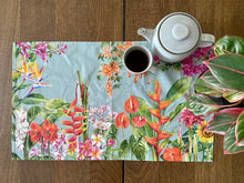 Load image into Gallery viewer, Tea Towel "Tropical flowers" TT35