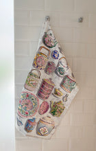 Load image into Gallery viewer, Tea Towel "Peranakan Teapots" TT30