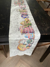 Load image into Gallery viewer, Table Runner "Peranakan Teapots" 3M TR30
