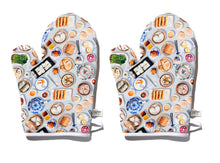 Load image into Gallery viewer, Oven Mittens "Dimsum" O07