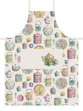 Load image into Gallery viewer, Apron "Peranakan teapot" A30
