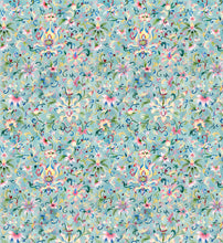 Load image into Gallery viewer, Silk Scrunchies "Chinese Floral" SS04