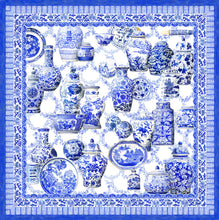 Load image into Gallery viewer, Scarf "Chinese Porcelain" S06