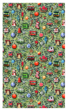 Load image into Gallery viewer, Tea Towel "Christmas Tree HK" TT24