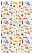Load image into Gallery viewer, Tea Towel "Hong Kong Snacks" TT13