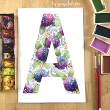 Load image into Gallery viewer, Class "Floral Alphabet"