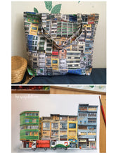 Load image into Gallery viewer, Tote Bag "Hong Kong Buildings" TB10