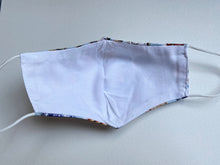 Load image into Gallery viewer, Mask "Firecracker flower" (2 layers) M23