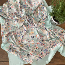 Load image into Gallery viewer, Scarf " Vintage Mahjong" S19