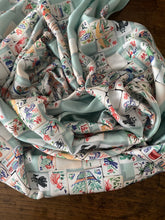 Load image into Gallery viewer, Scarf " Vintage Mahjong" S19
