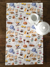 Load image into Gallery viewer, Tea Towel "Hong Kong Snacks" TT13