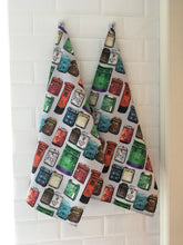 Load image into Gallery viewer, Tea Towel "Hong Kong Mailboxes" TT11