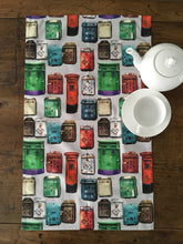 Load image into Gallery viewer, Tea Towel "Hong Kong Mailboxes" TT11