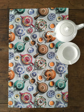 Load image into Gallery viewer, Tea Towel "Teapots" TT18