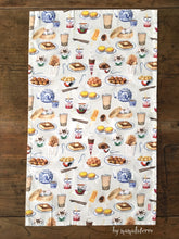 Load image into Gallery viewer, Tea Towel "Hong Kong Snacks" TT13