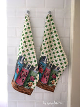 Load image into Gallery viewer, Tea Towel "Chinese Flasks" TT03