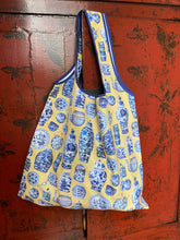 Load image into Gallery viewer, Shopping Bag "Chinese Porcelain Yellow" SB06Y