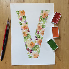 Load image into Gallery viewer, Class "Floral Alphabet"