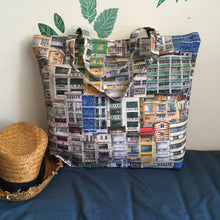 Load image into Gallery viewer, Tote Bag "Hong Kong Buildings" TB10