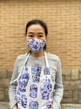 Load image into Gallery viewer, Apron "Chinese Porcelain" A06