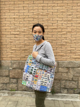 Load image into Gallery viewer, Tote Bag "Hong Kong Buildings" TB10