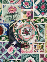 Load image into Gallery viewer, Tea Towel "Peranakan Tiles" TT15
