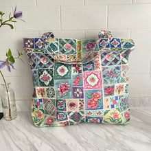 Load image into Gallery viewer, Tote Bag "Peranakan Tiles" TB15
