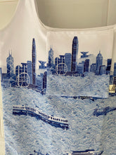 Load image into Gallery viewer, Shopping Bag "Hong Kong Skyline" SB12