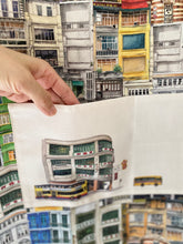 Load image into Gallery viewer, Apron "Hong Kong Buildings" A10