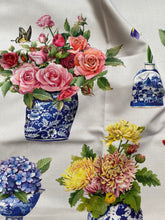 Load image into Gallery viewer, Tea Towel "Porcelain & Flower" TT17