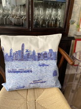 Load image into Gallery viewer, Cushion Cover "Hong Kong Skyline" C12