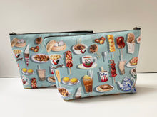 Load image into Gallery viewer, Pouch "Hong Kong Snacks" (blue) P13