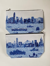 Load image into Gallery viewer, Pouch "Hong Kong Blue Skyline" P12