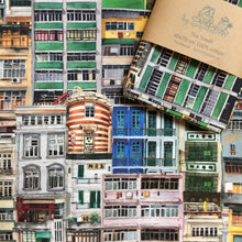 Load image into Gallery viewer, Tea Towel "Hong Kong Buildings" TT10