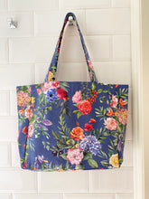Load image into Gallery viewer, Tote Bag "Colorful Flowers" (smaller size) TB25S