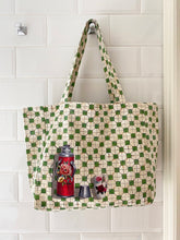 Load image into Gallery viewer, Tote Bag "Chinese Flasks" (smaller size) TB03S