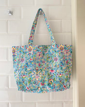 Load image into Gallery viewer, Tote Bag "Chinese Floral" (smaller size) TB04S