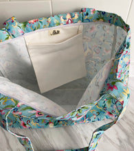 Load image into Gallery viewer, Tote Bag "Chinese Floral" (smaller size) TB04S