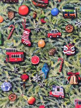 Load image into Gallery viewer, Tea Towel "Christmas Tree HK" TT24