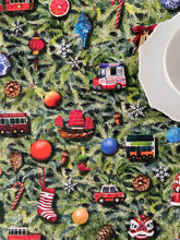 Load image into Gallery viewer, Tea Towel "Christmas Tree HK" TT24