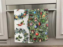 Load image into Gallery viewer, Tea Towel "Christmas Tree HK" TT24