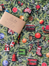 Load image into Gallery viewer, Tea Towel "Christmas Tree HK" TT24