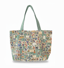 Load image into Gallery viewer, Tote Bag "Vintage mahjong" (smaller size) TB19S
