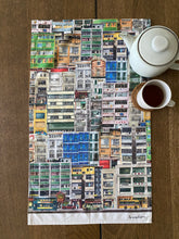 Load image into Gallery viewer, Tea Towel &quot;Hong Kong Buildings&quot; TT10
