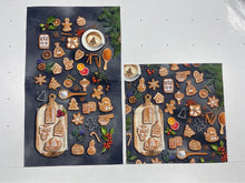 Load image into Gallery viewer, Tea Towel &quot;HK Gingerbread&quot; TT33
